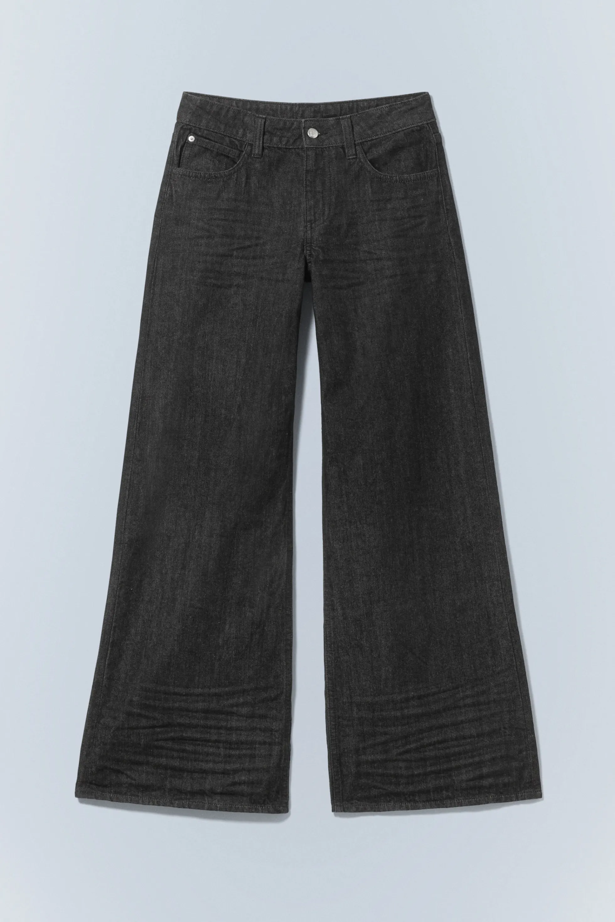 Weekday POSER JEANS MET NORMALE TAILLE EN WIJDE PIJPEN>DAMES Jeans