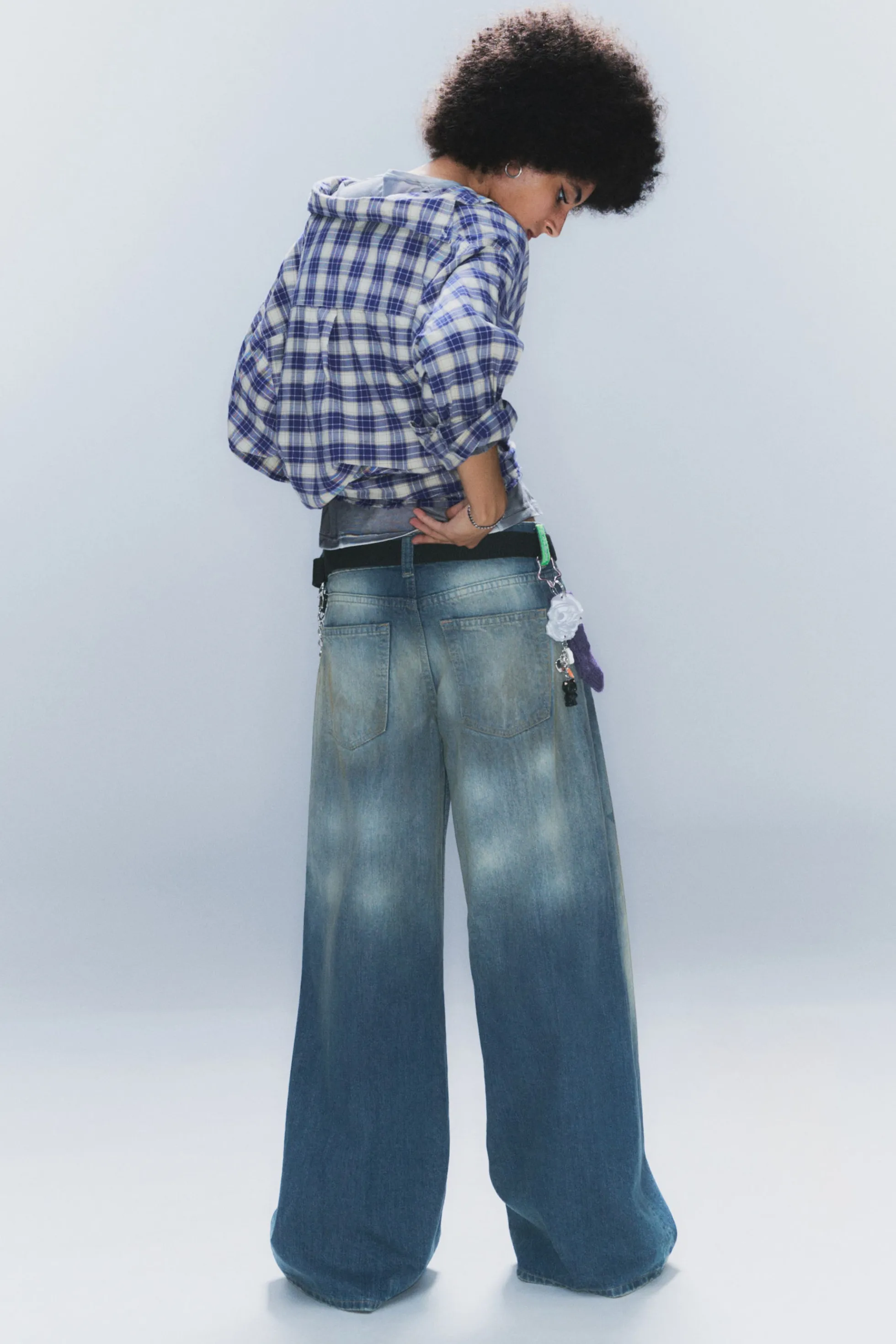 Weekday POSER JEANS MET NORMALE TAILLE EN WIJDE PIJPEN>DAMES Jeans