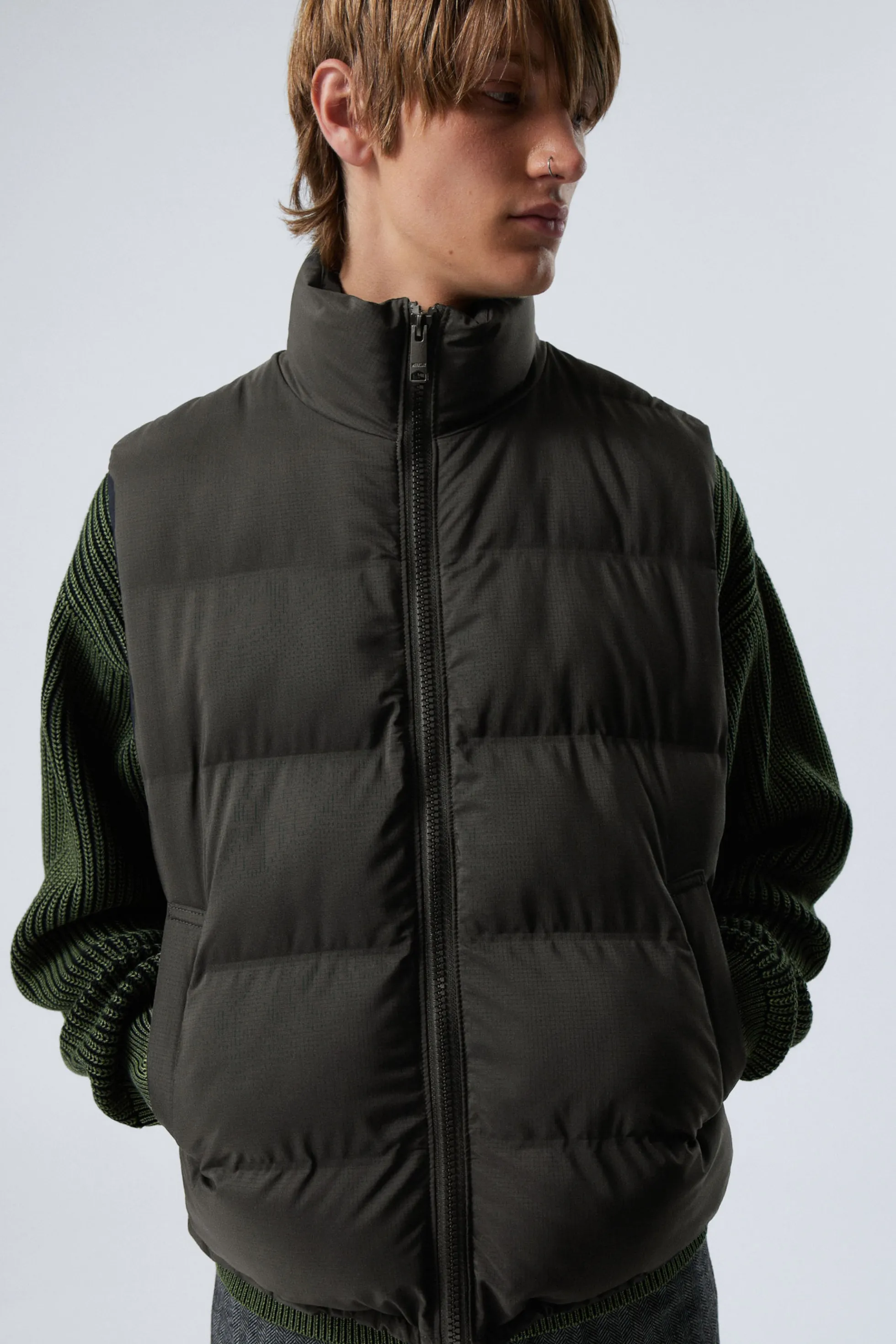 Weekday PUFFERBODYWARMER KIP>Heren Jacks & Jassen