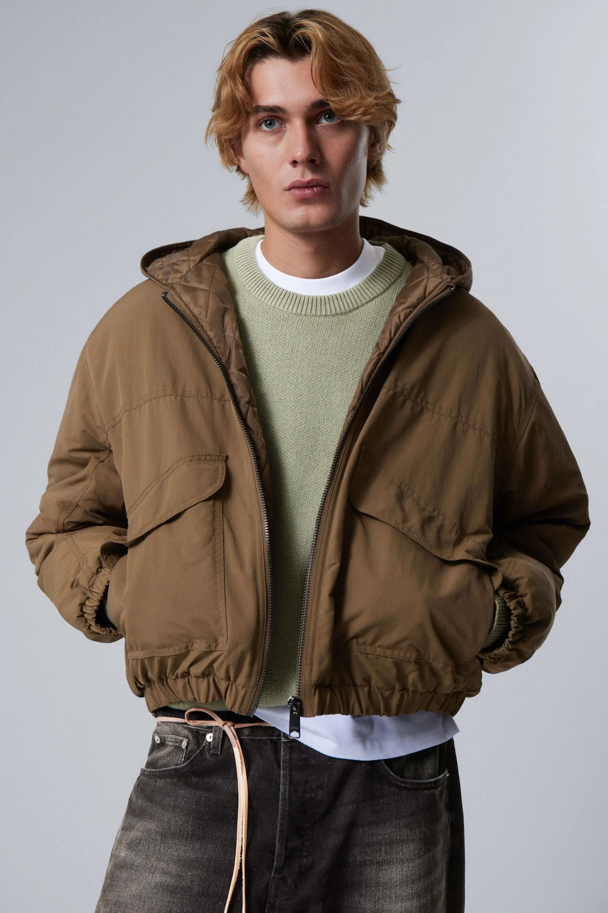 Weekday RELAXED NYLON BOMBER JACKER>Heren Jacks & Jassen