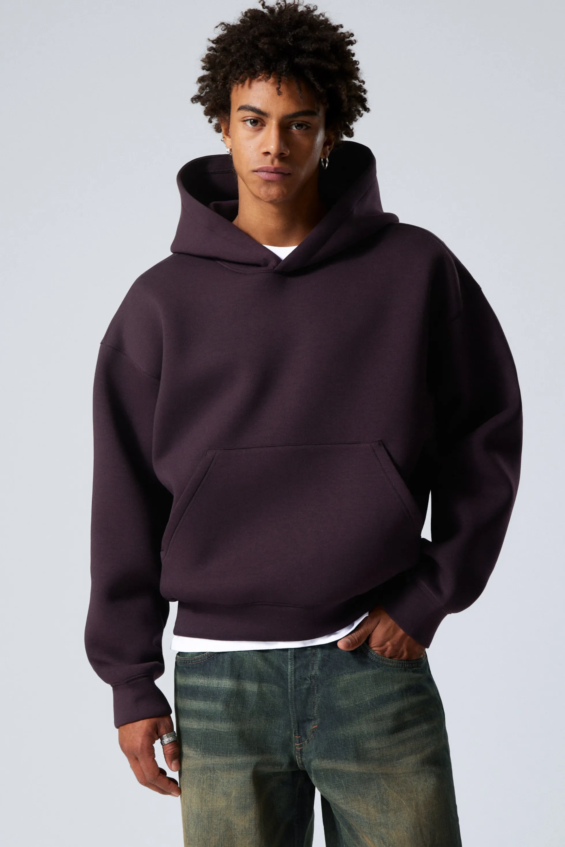 Weekday SIMON HOODIE VAN SCUBASTOF>Heren Hoodies