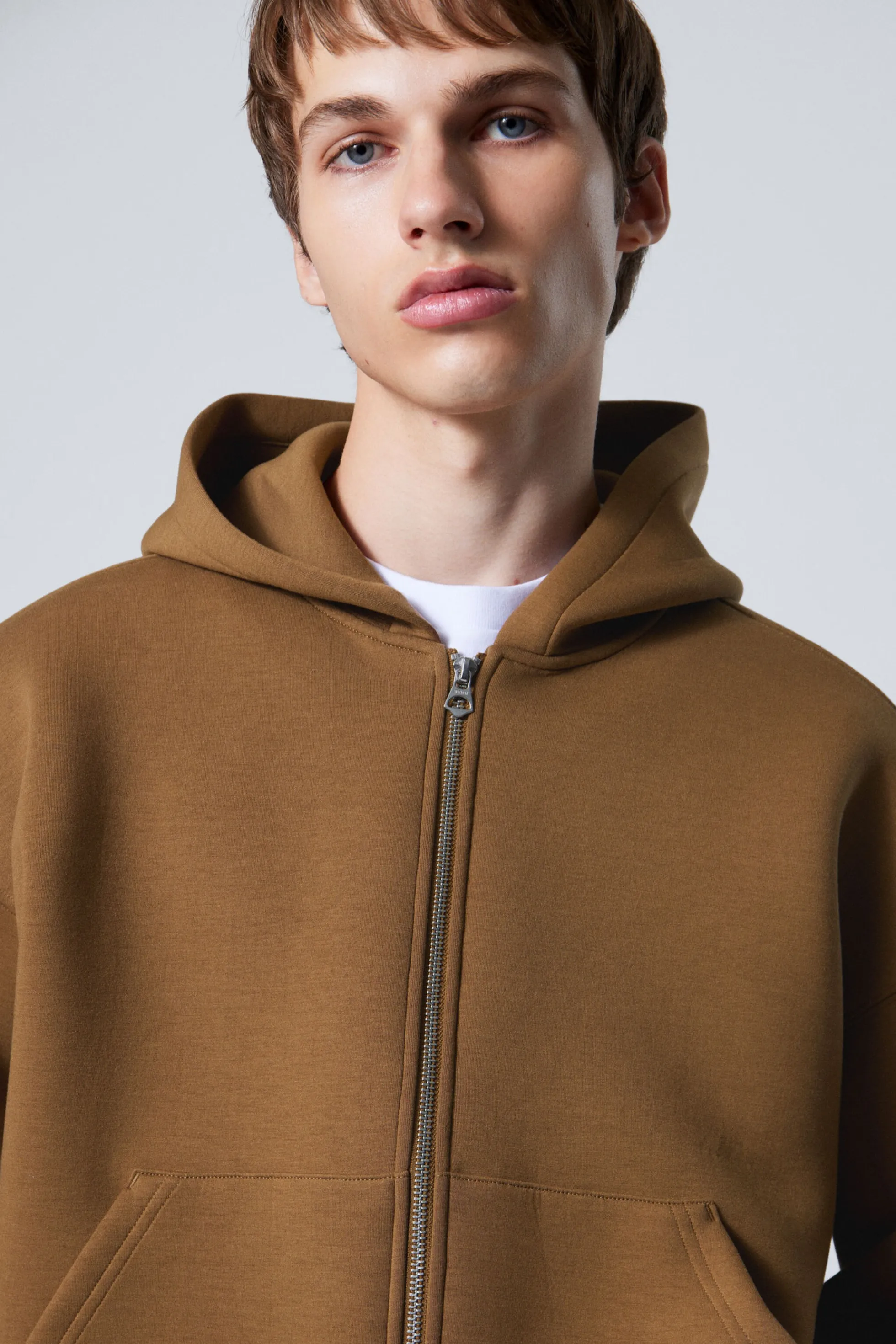 Weekday SIMON HOODIE VAN SCUBASTOF MET RITS>Heren Hoodies