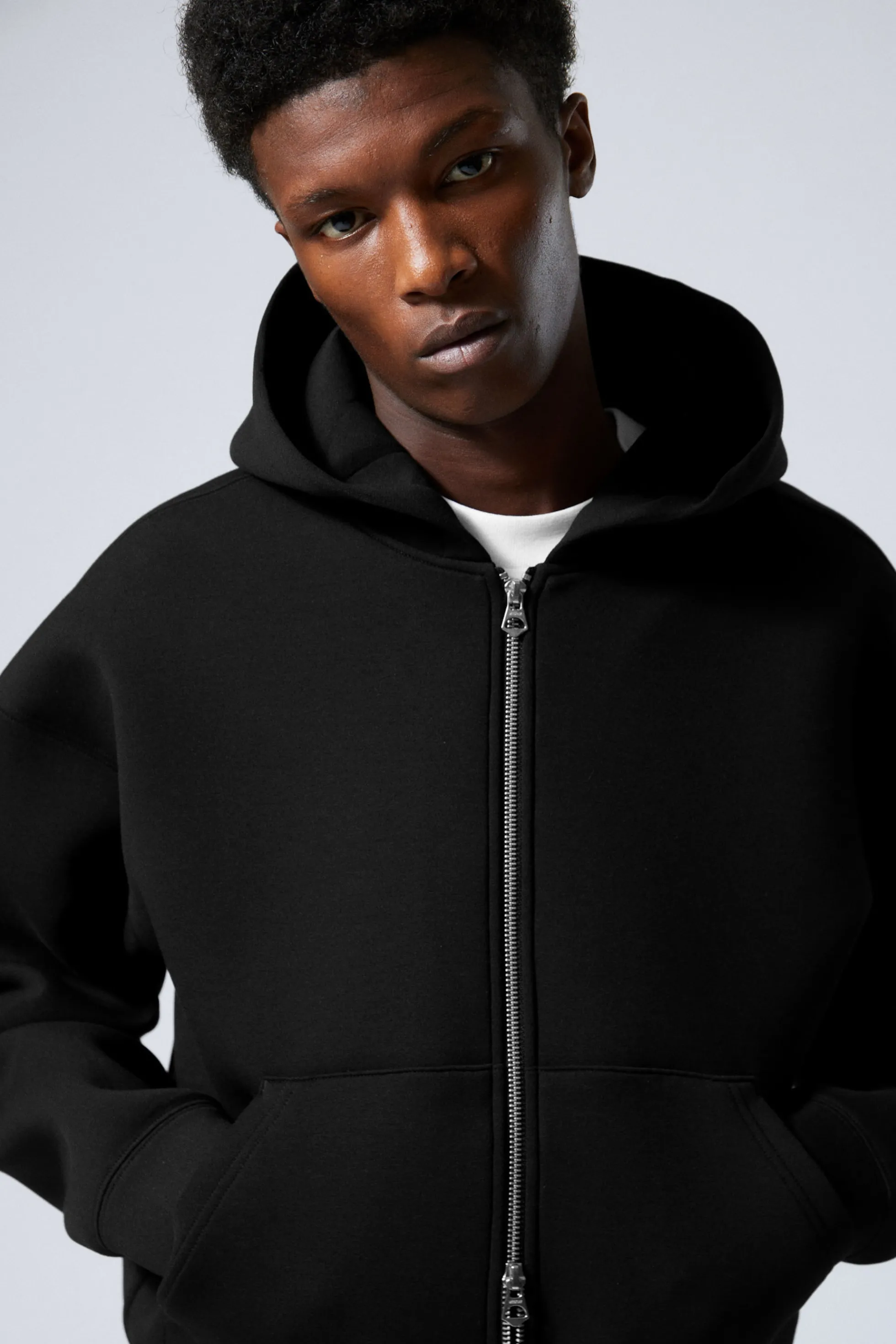 Weekday SIMON HOODIE VAN SCUBASTOF MET RITS>Heren Hoodies