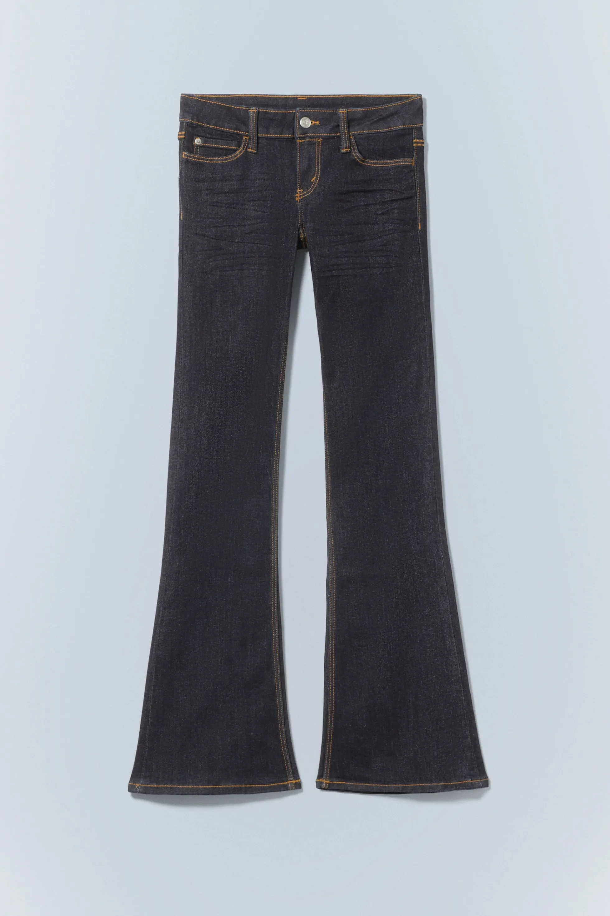 Weekday SKINNY BOOTY BEI BOOTCUT JEANS MET LAGE TAILLE>DAMES Jeans