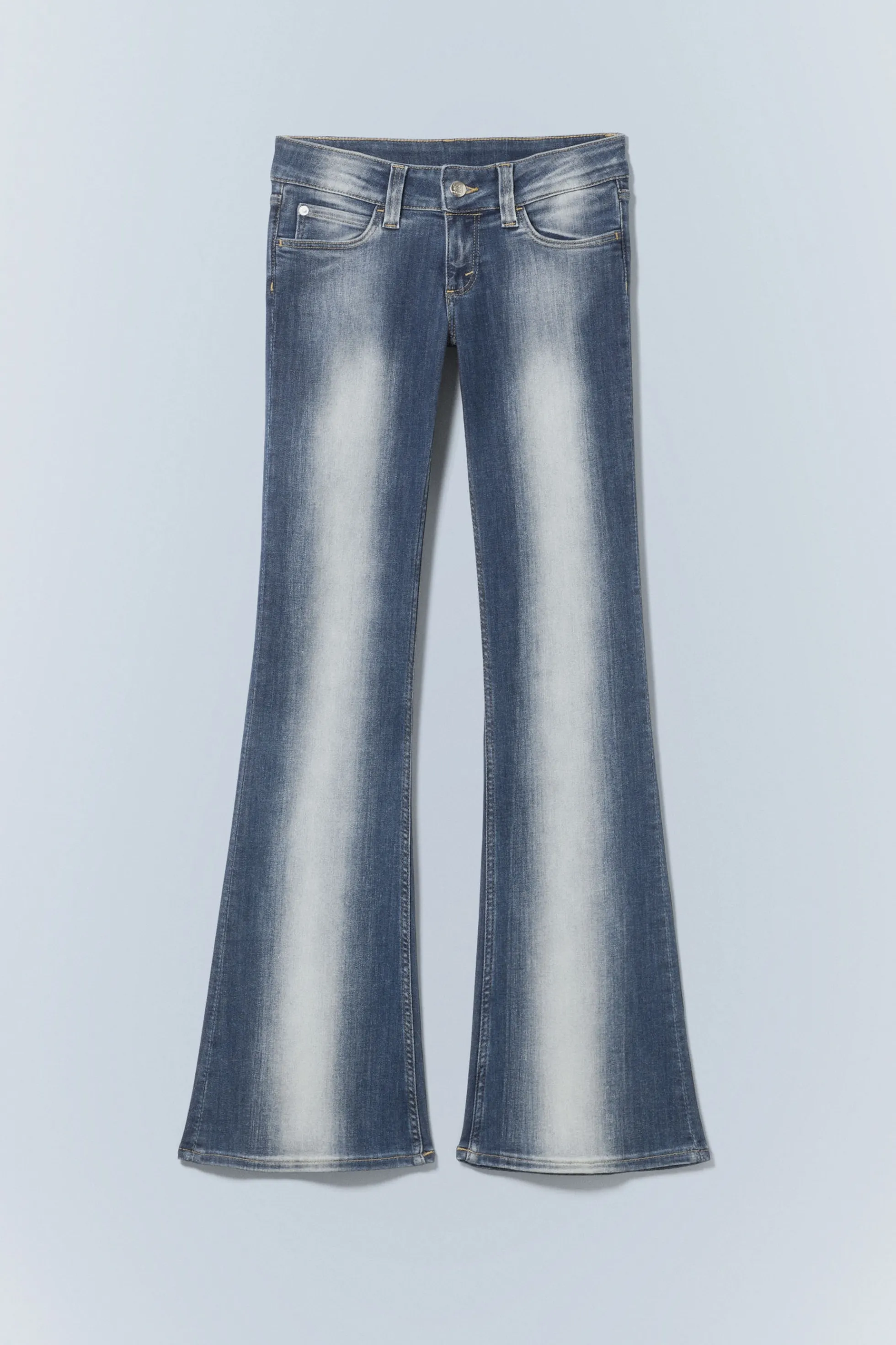 Weekday SKINNY BOOTY BEI BOOTCUT JEANS MET LAGE TAILLE>DAMES Jeans