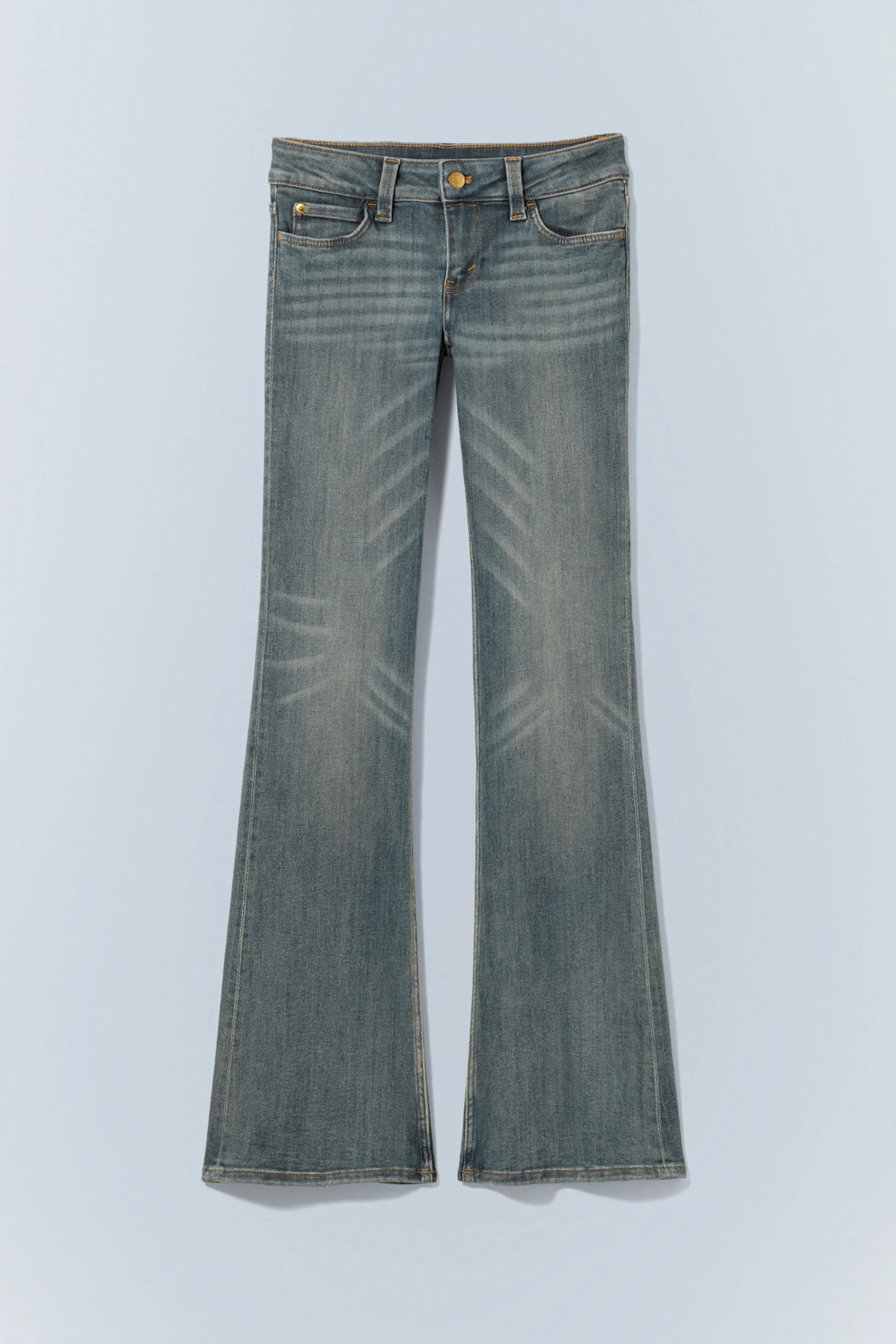 Weekday SKINNY BOOTY BEI BOOTCUT JEANS MET LAGE TAILLE>DAMES Jeans