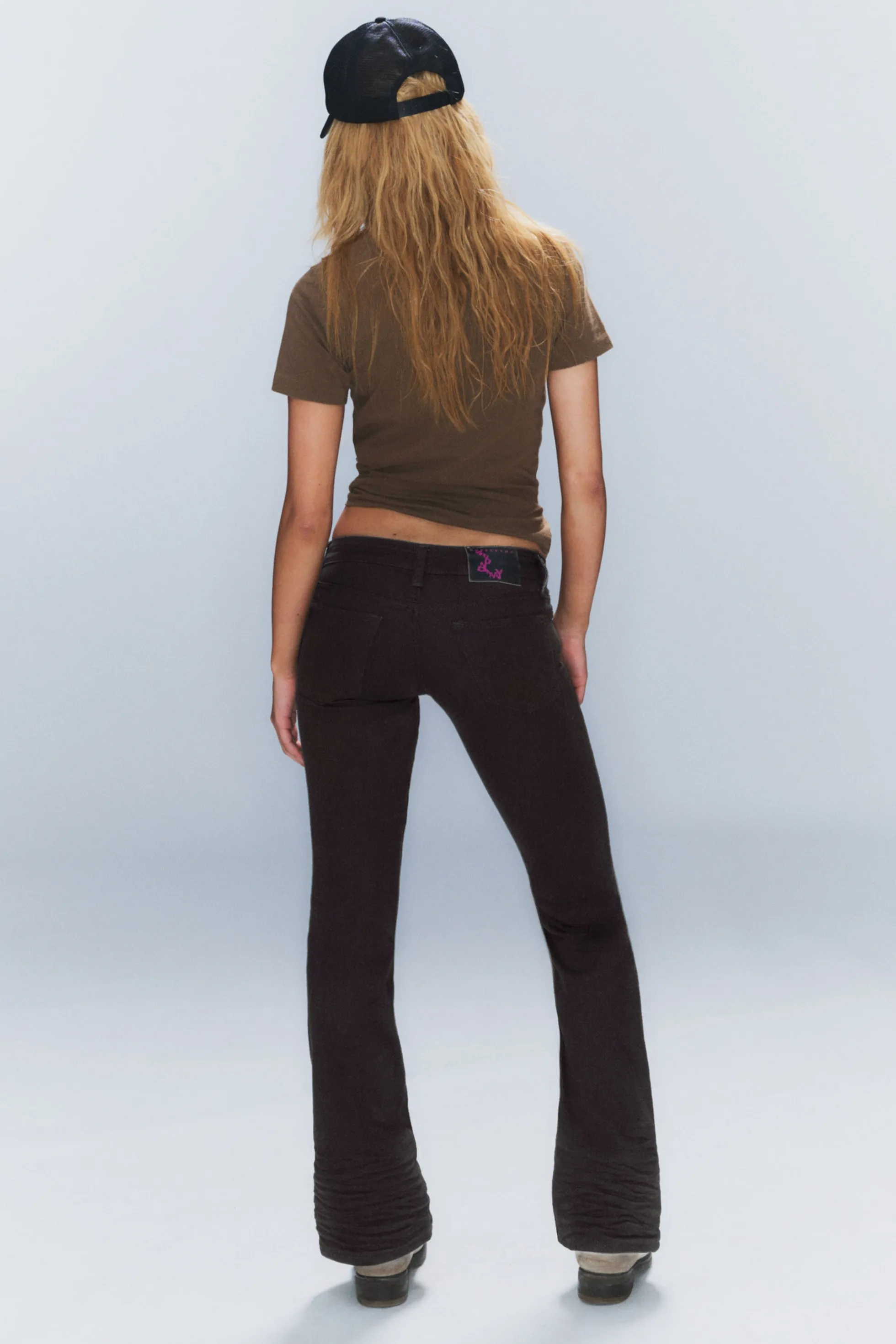 Weekday SKINNY BOOTY BEI BOOTCUT JEANS MET LAGE TAILLE>DAMES Jeans