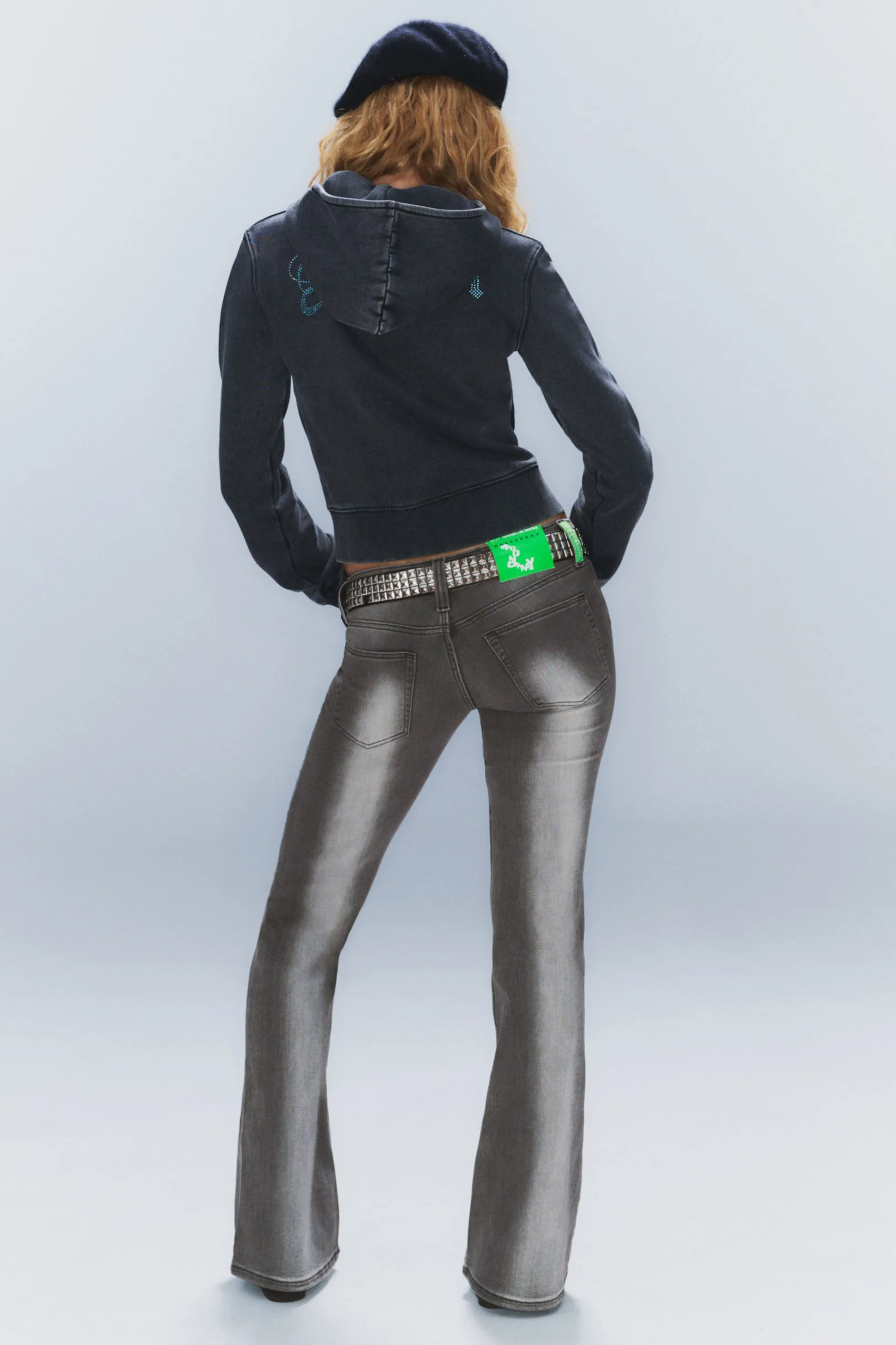 Weekday SKINNY BOOTY BEI BOOTCUT JEANS MET LAGE TAILLE>DAMES Jeans