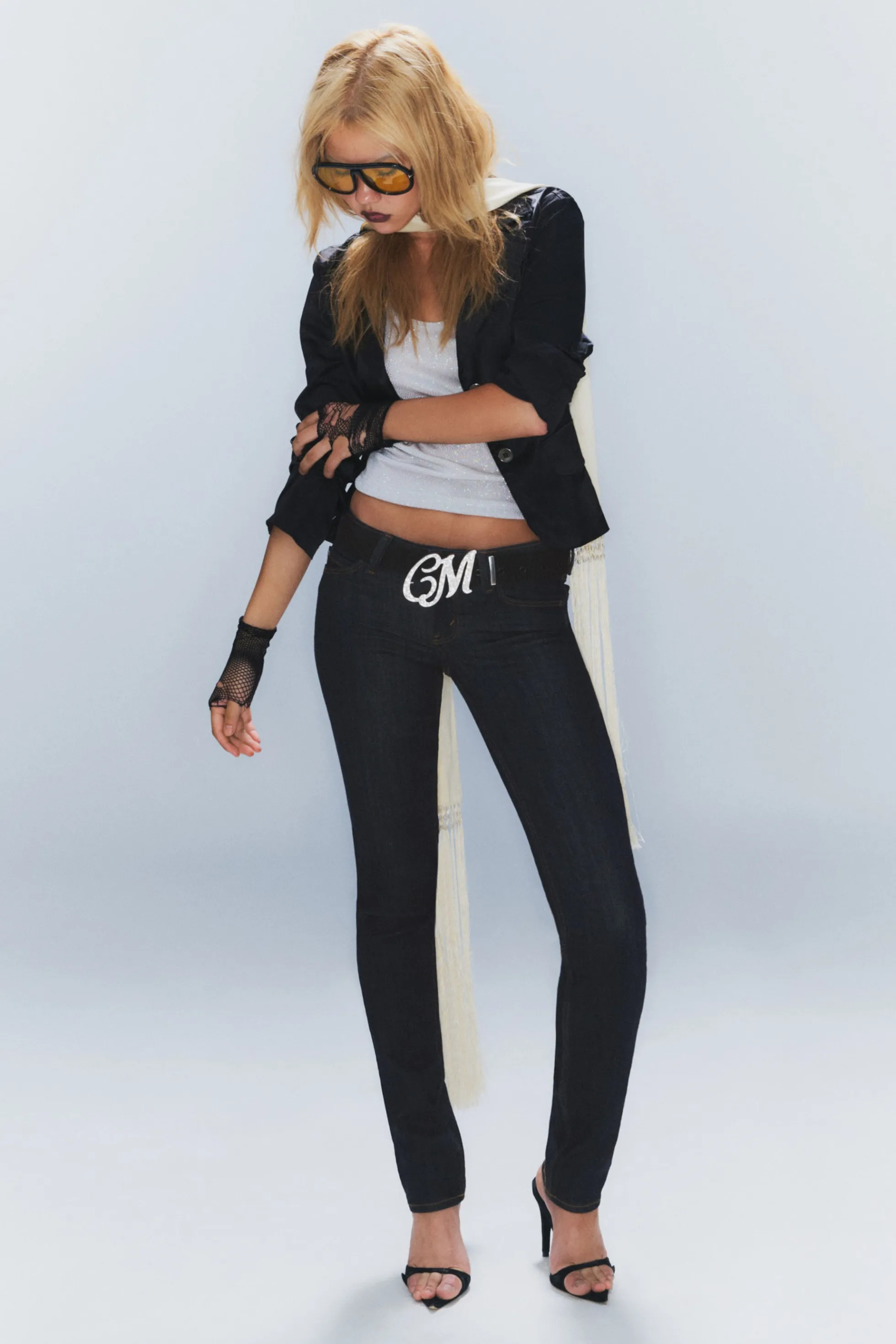 Weekday SLEEZIE RECHTE SKINNY JEANS MET LAGE TAILLE>DAMES Jeans