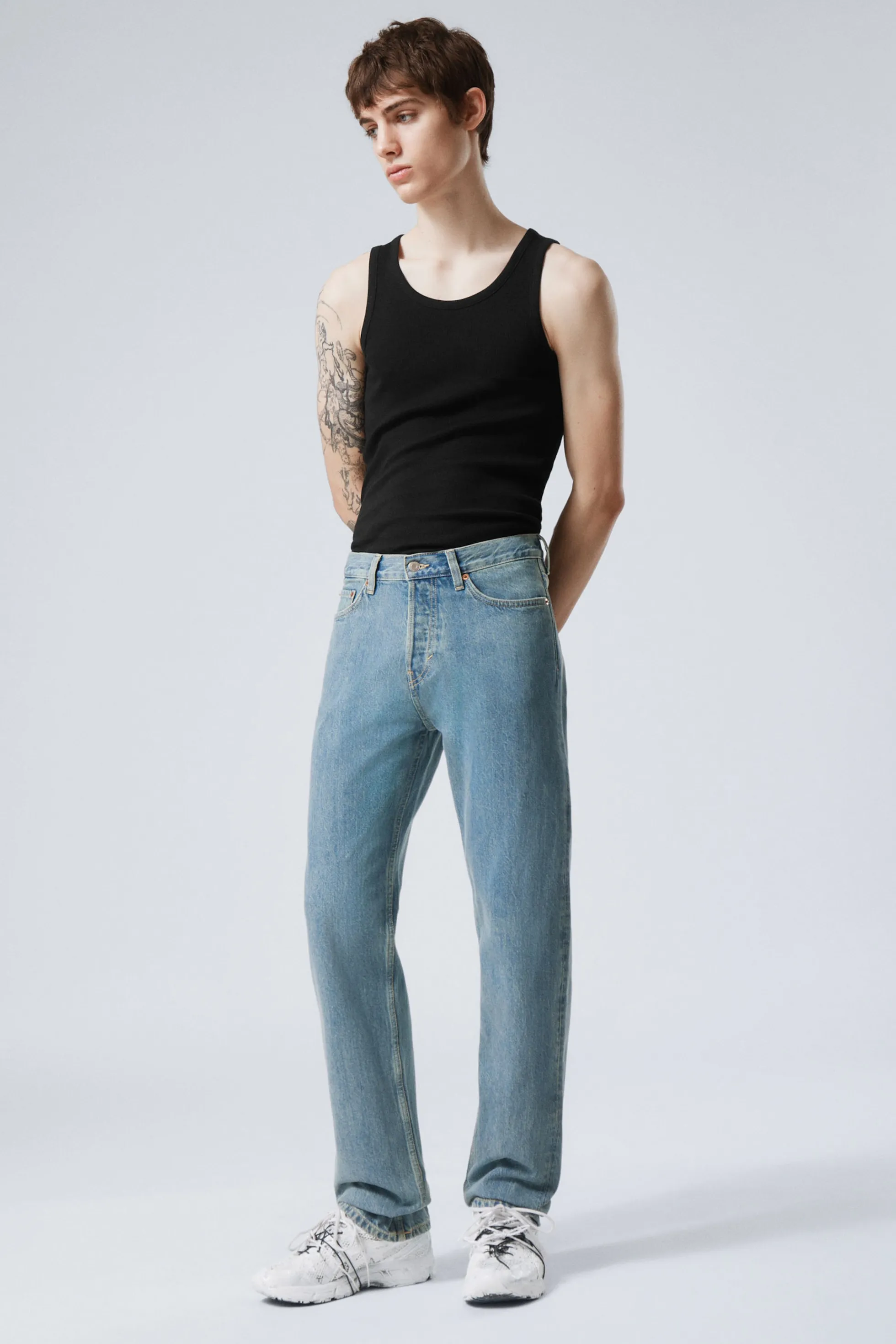 Weekday SPACE RELAXED STRAIGHT LEG JEANS>Heren Jeans