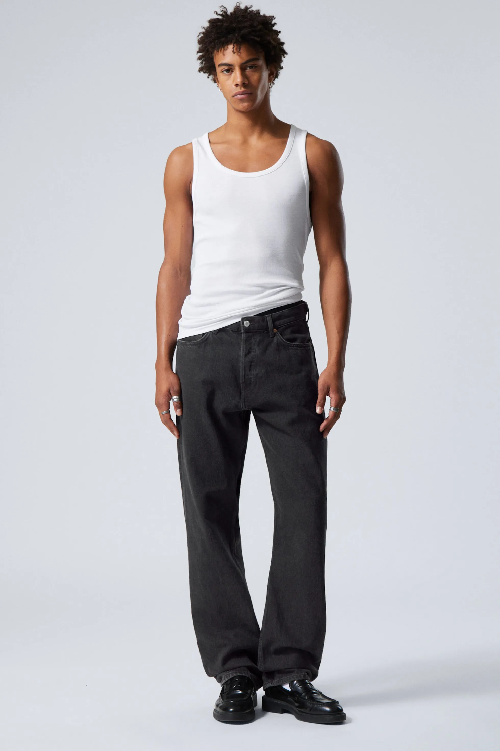 Weekday SPACE RELAXED STRAIGHT LEG JEANS>Heren Jeans