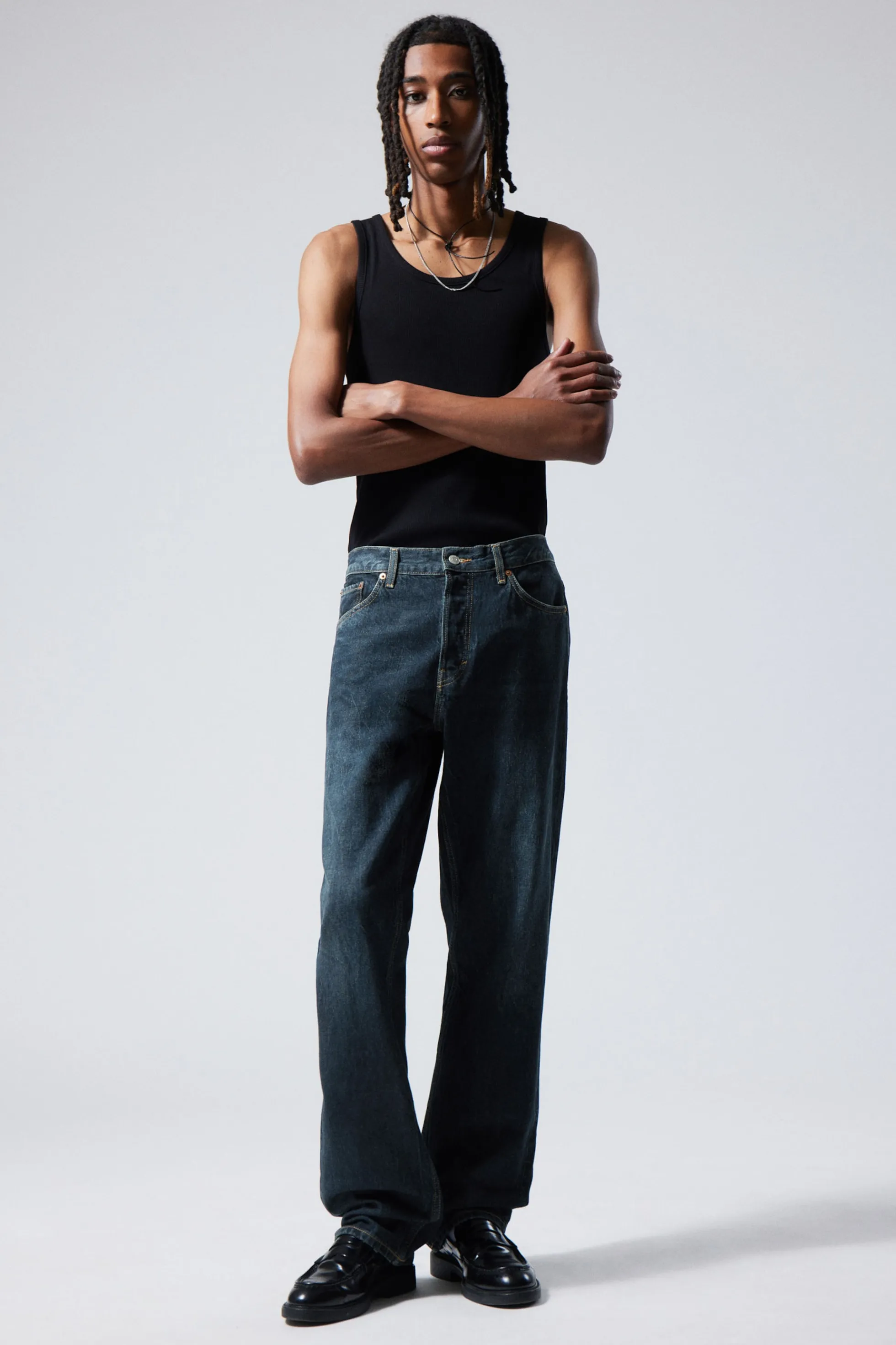 Weekday SPACE RELAXED STRAIGHT LEG JEANS>Heren Jeans