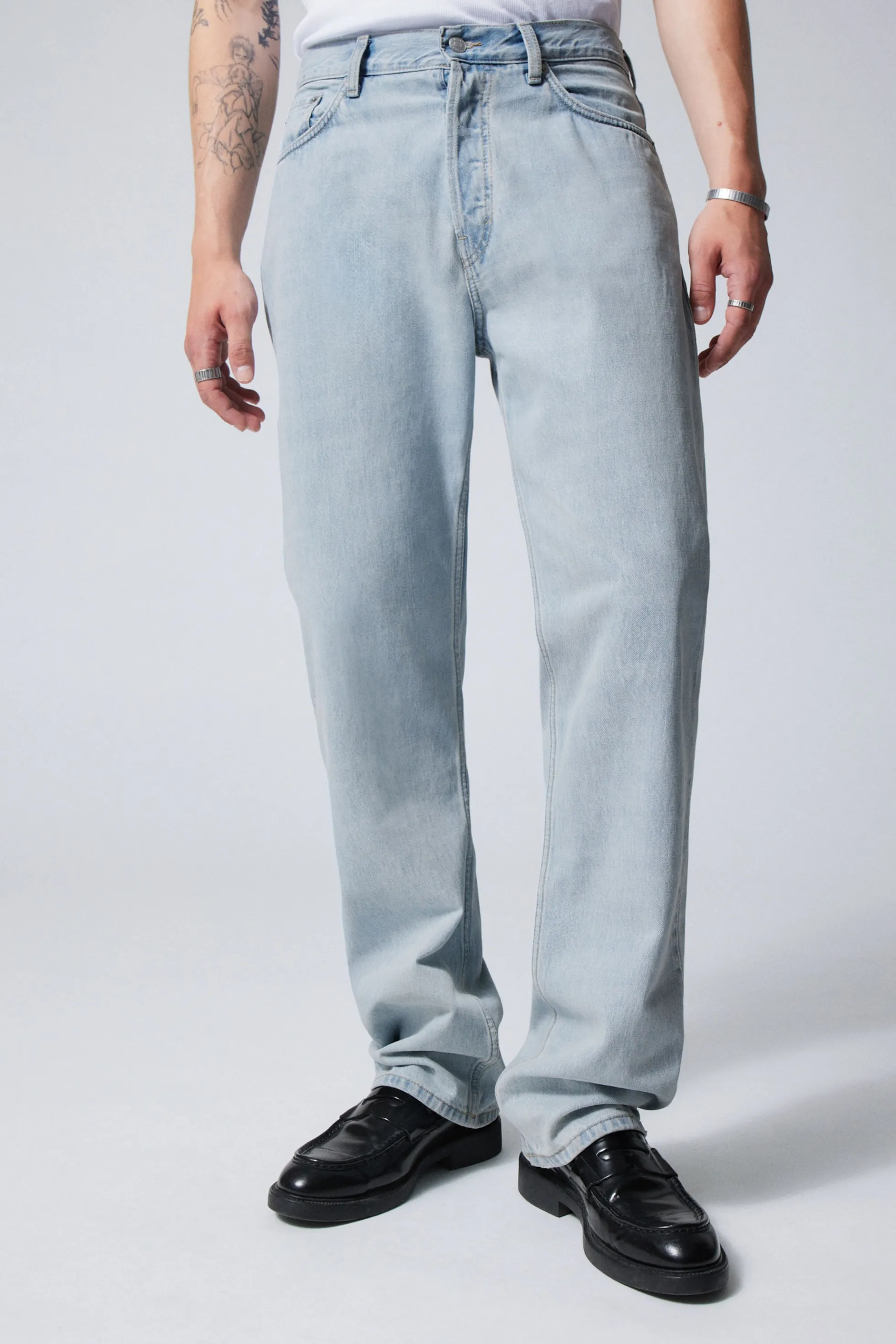 Weekday SPACE RELAXED STRAIGHT LEG JEANS>Heren Jeans