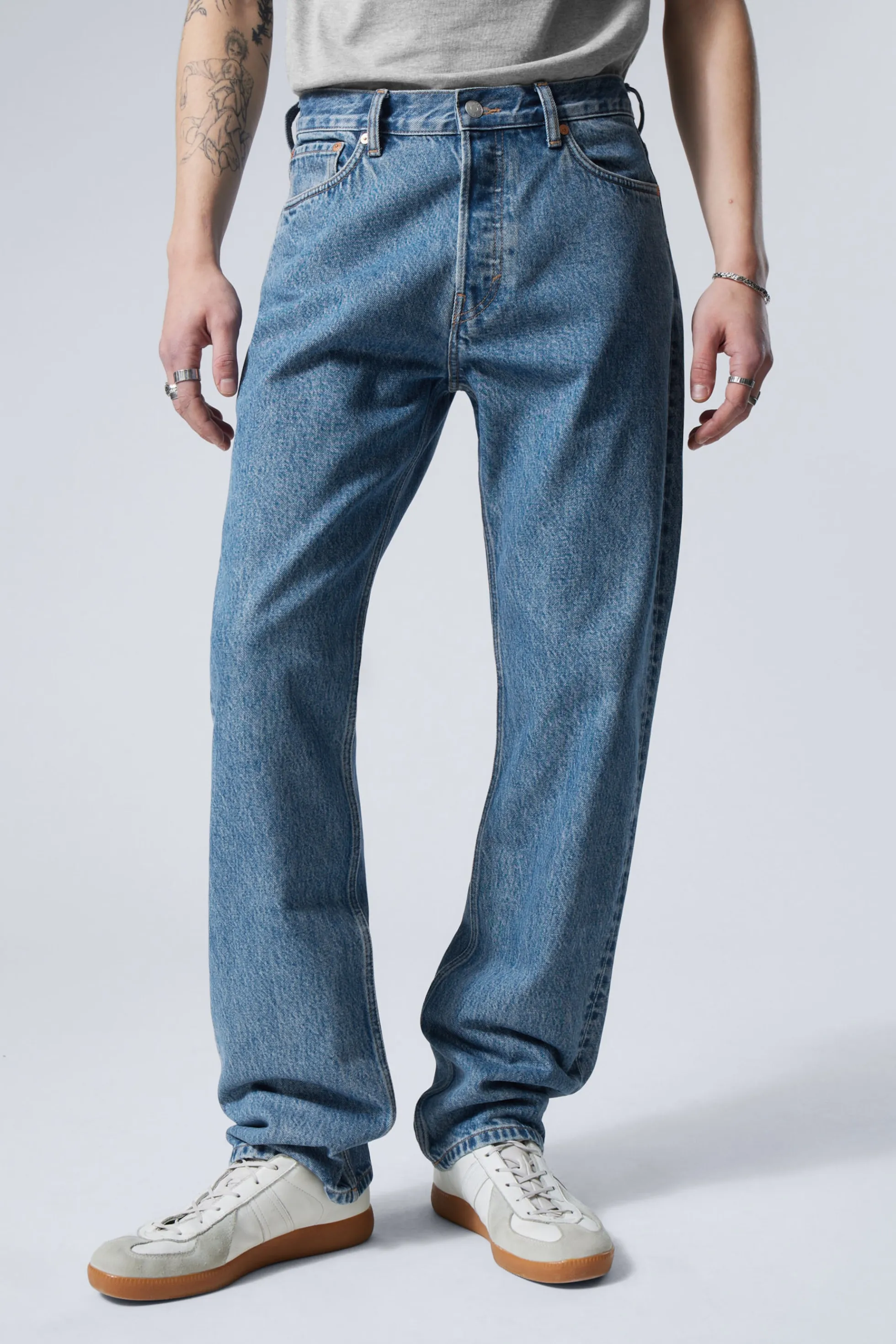 Weekday SPACE RELAXED STRAIGHT LEG JEANS>Heren Jeans