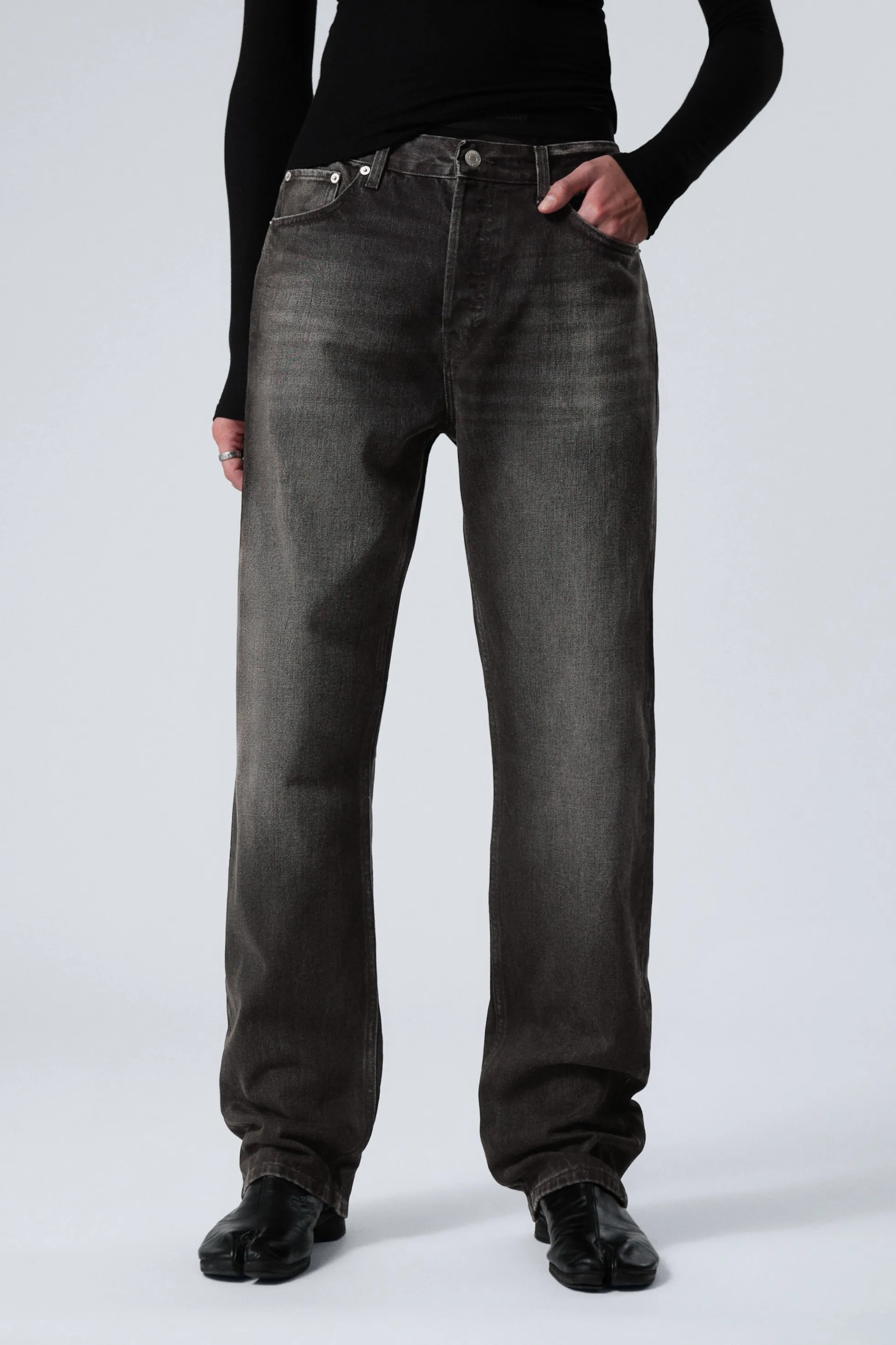 Weekday SPACE RELAXED STRAIGHT LEG JEANS>Heren Jeans