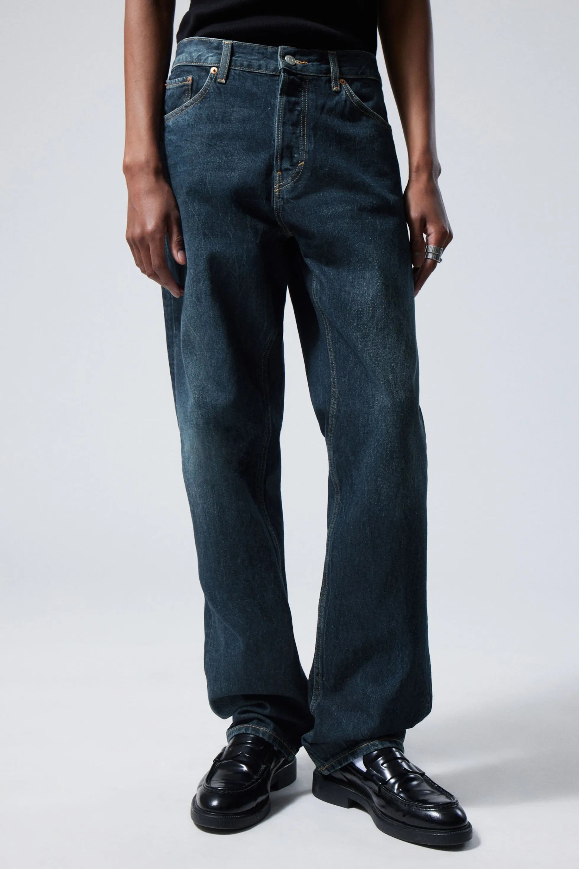 Weekday SPACE RELAXED STRAIGHT LEG JEANS>Heren Jeans