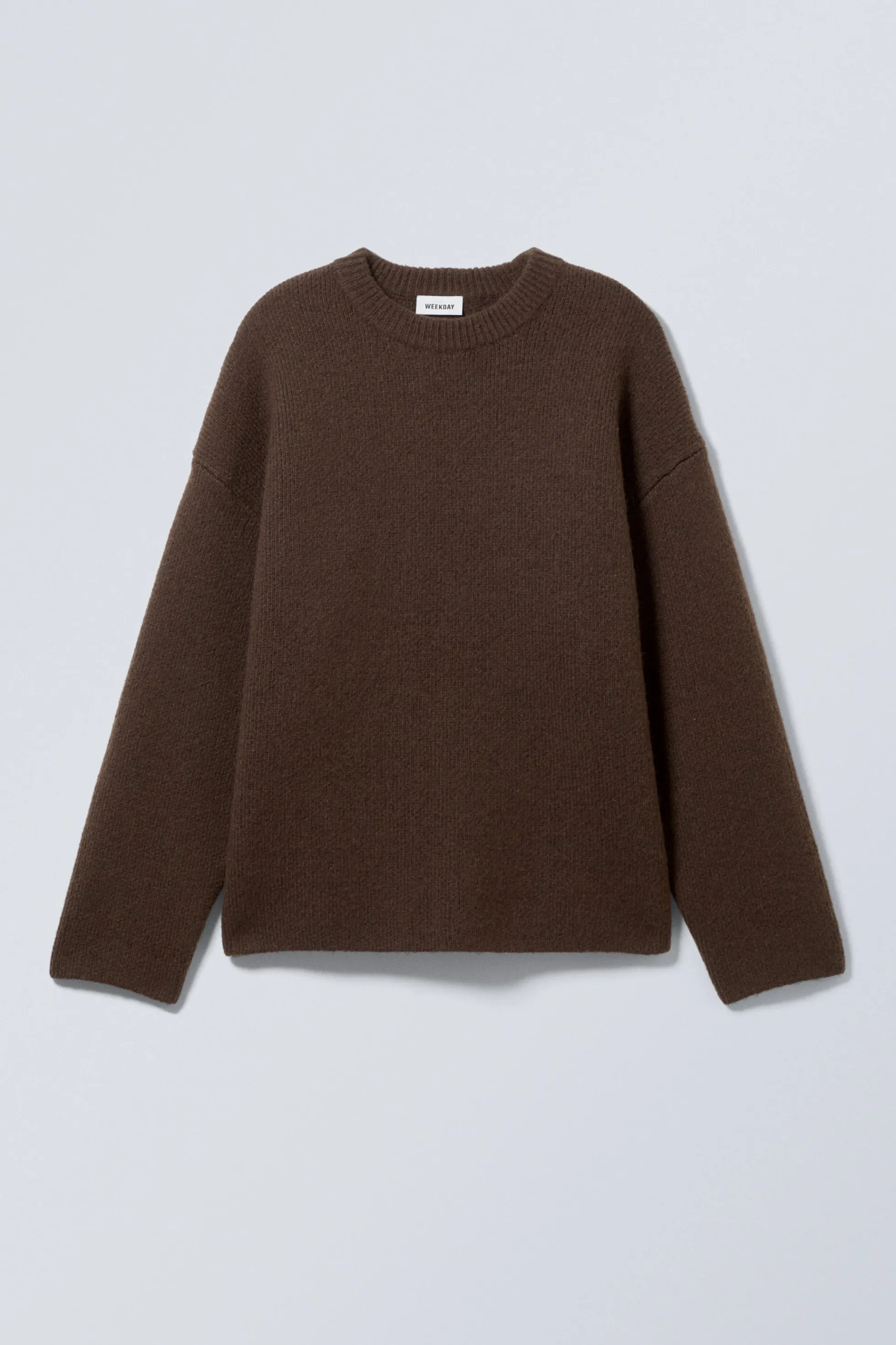 Weekday TEO OVERSIZED GEBREIDE TRUI VAN WOLMIX>Heren Knitwear