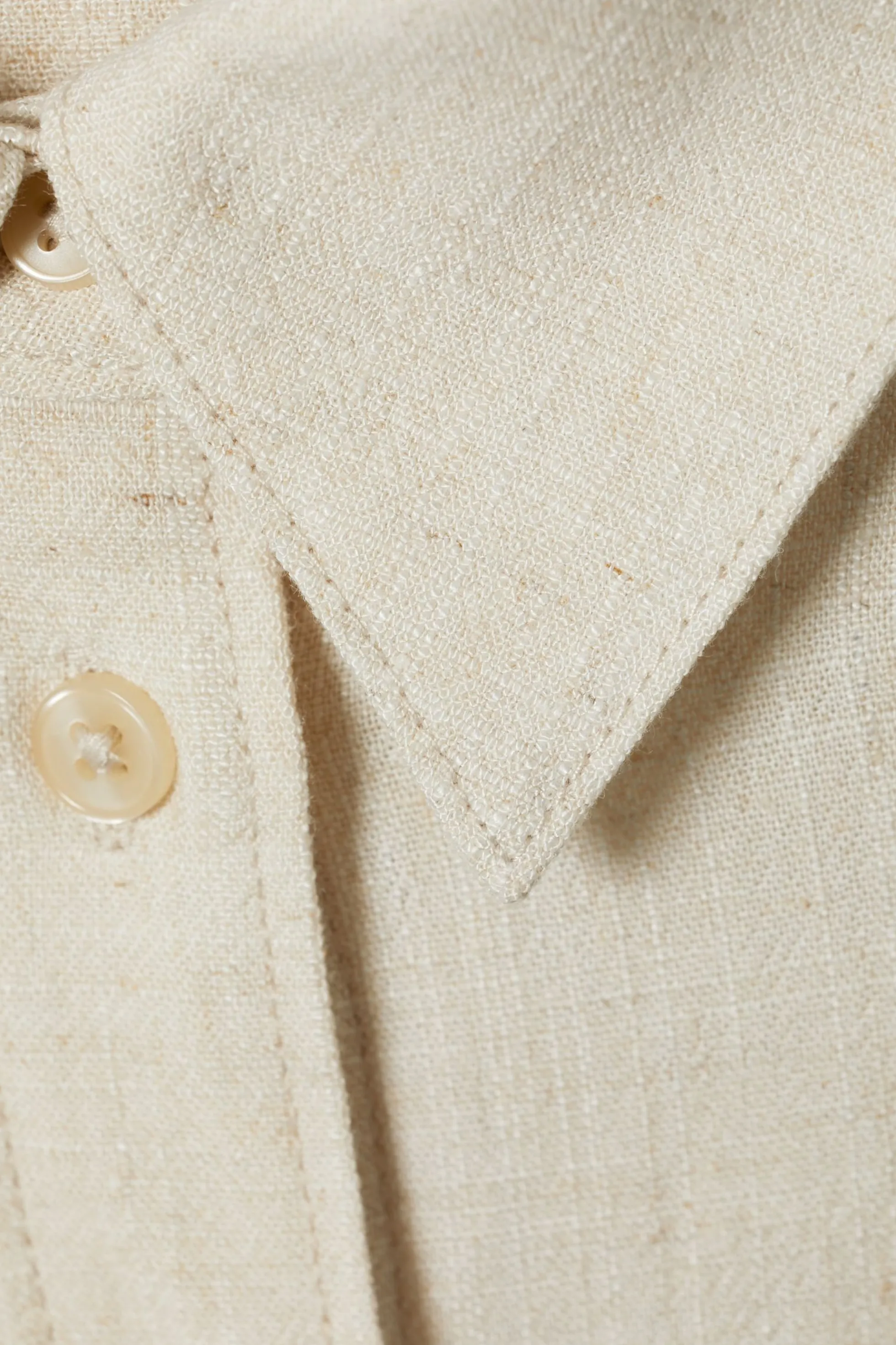 Weekday TESSA LINEN MIX SHIRT>DAMES Blouses & Overhemden