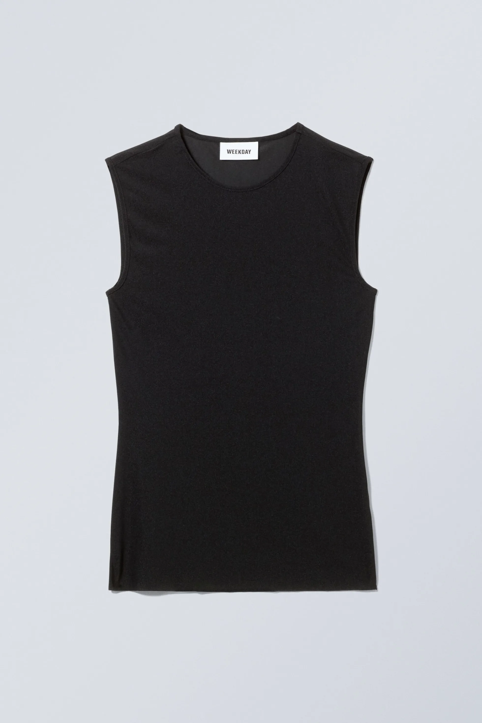 Weekday TRANSPARANTE TANKTOP>DAMES Tops