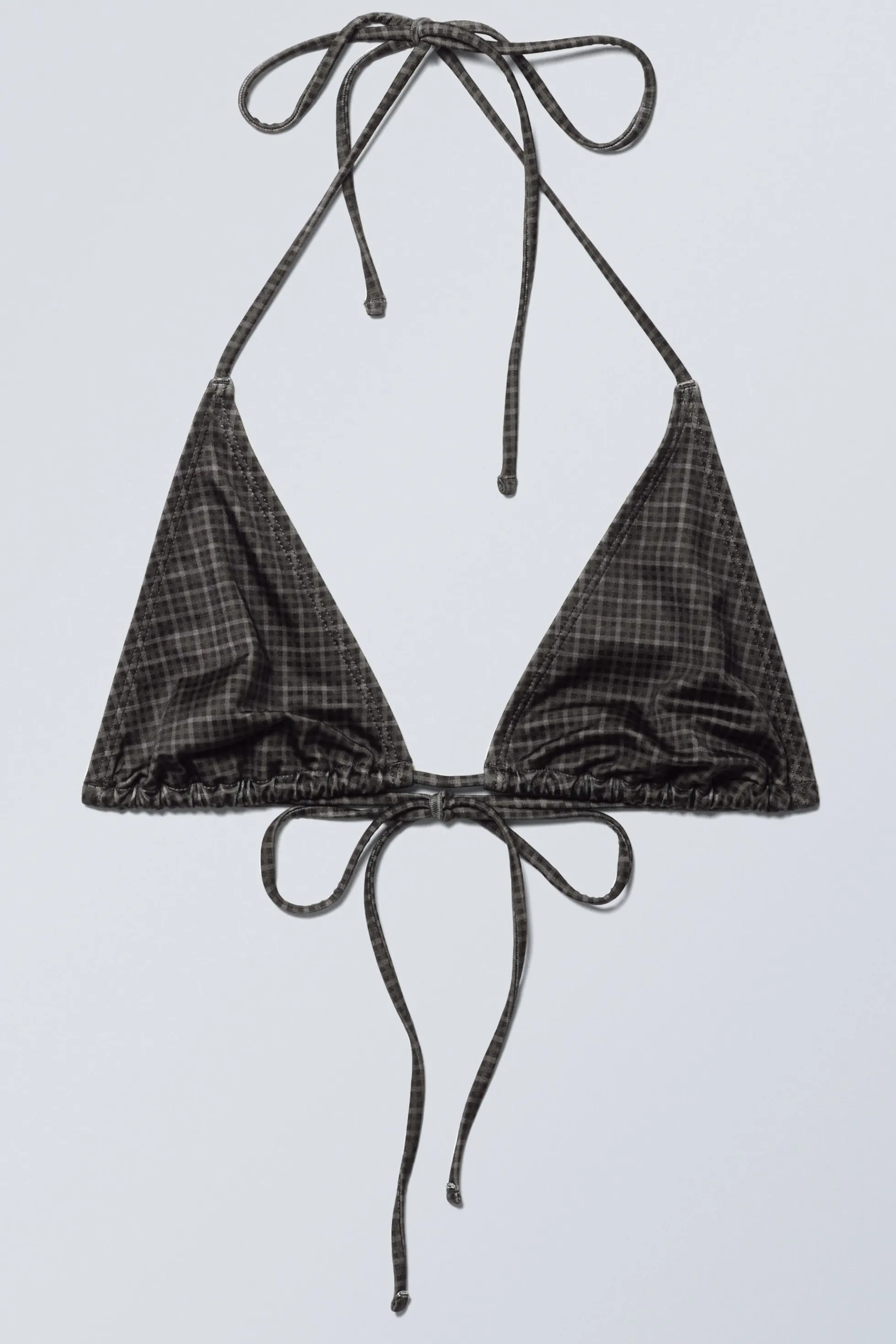 Weekday TRIANGEL HALTERBIKINITOP MET PRINT>DAMES Zwemkleding