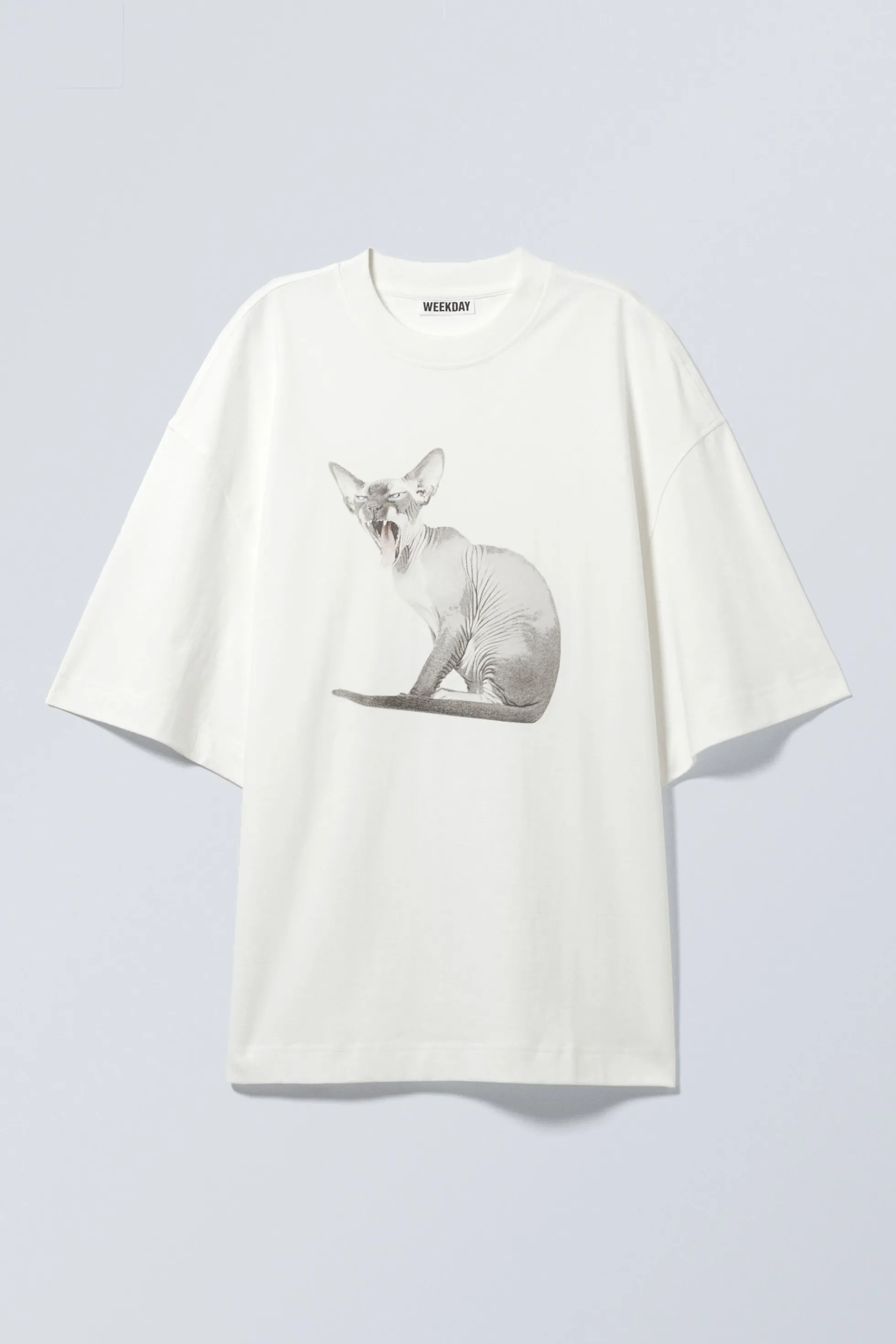 Weekday WIJD OVERSIZED T-SHIRT MET PRINT>DAMES Tops